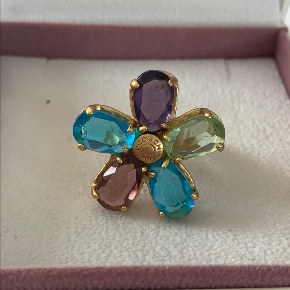 Coach Daisy Gem Ring